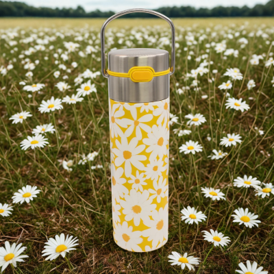 Infuseur métal Leeza - Daisy Yellow