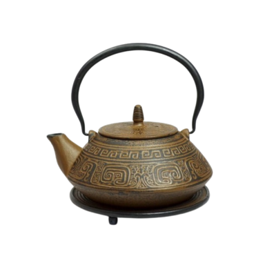 Théière en fonte 1.2L - marron