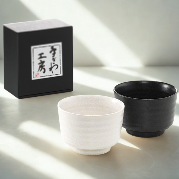 Bol à matcha - Noir ou Blanc