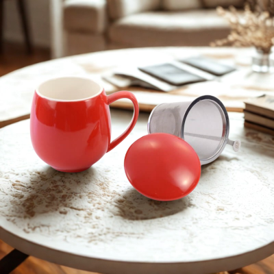 Tasse infusion 0.35 litre unicolor - Rouge Tasse infusion 0.35 litre unicolor - Rouge