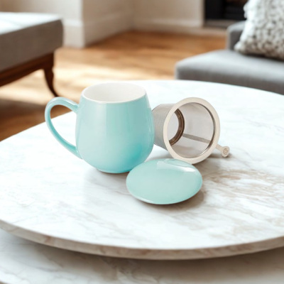 Tasse infusion 0.35 litre unicolor - Turquoise