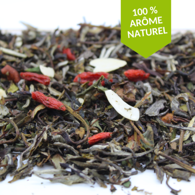 Thé blanc Poire Mirabelle