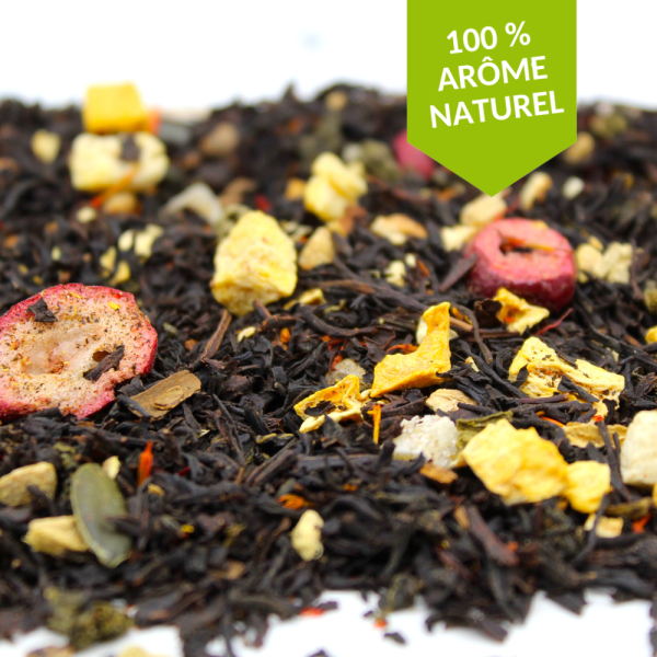 Thé noir Citrouille Orange Épices