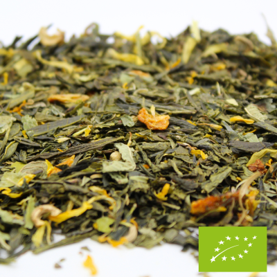 Thé vert Mandarine BIO* saveur pamplemousse