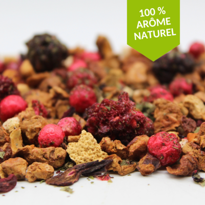 Infusion Pamplemousse Mûre Groseille