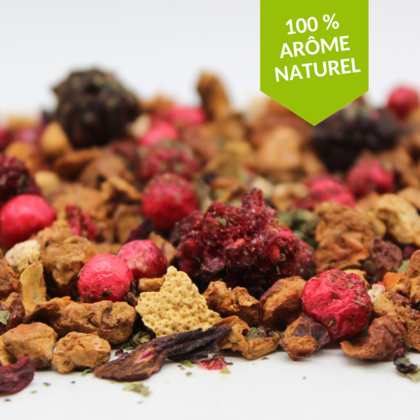 Infusion Pamplemousse Mûre Groseille