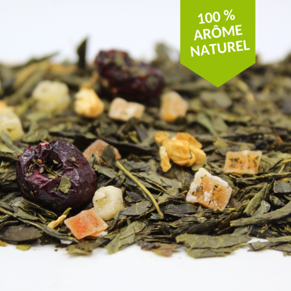Thé vert Cerise Ananas
