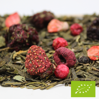 Thé vert Baies des bois BIO*