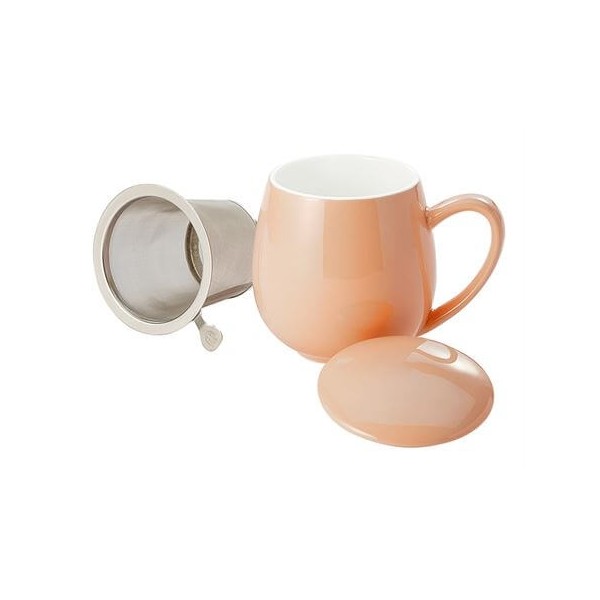 Tasse infusion 0.35 litre unicolor - Abricot